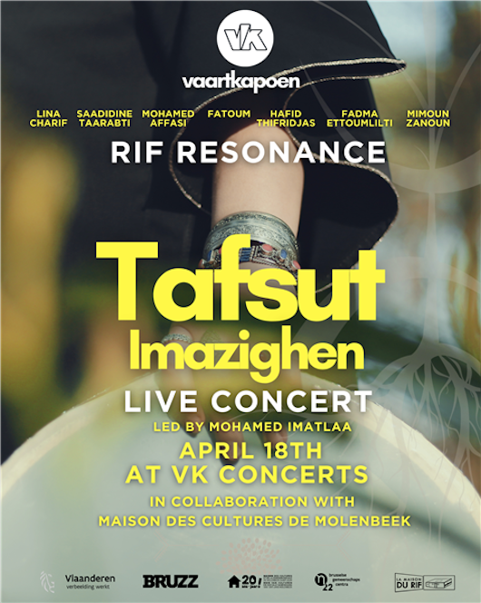 Affiche Tafsut Imazighen - dag 2 | Rif Resonances